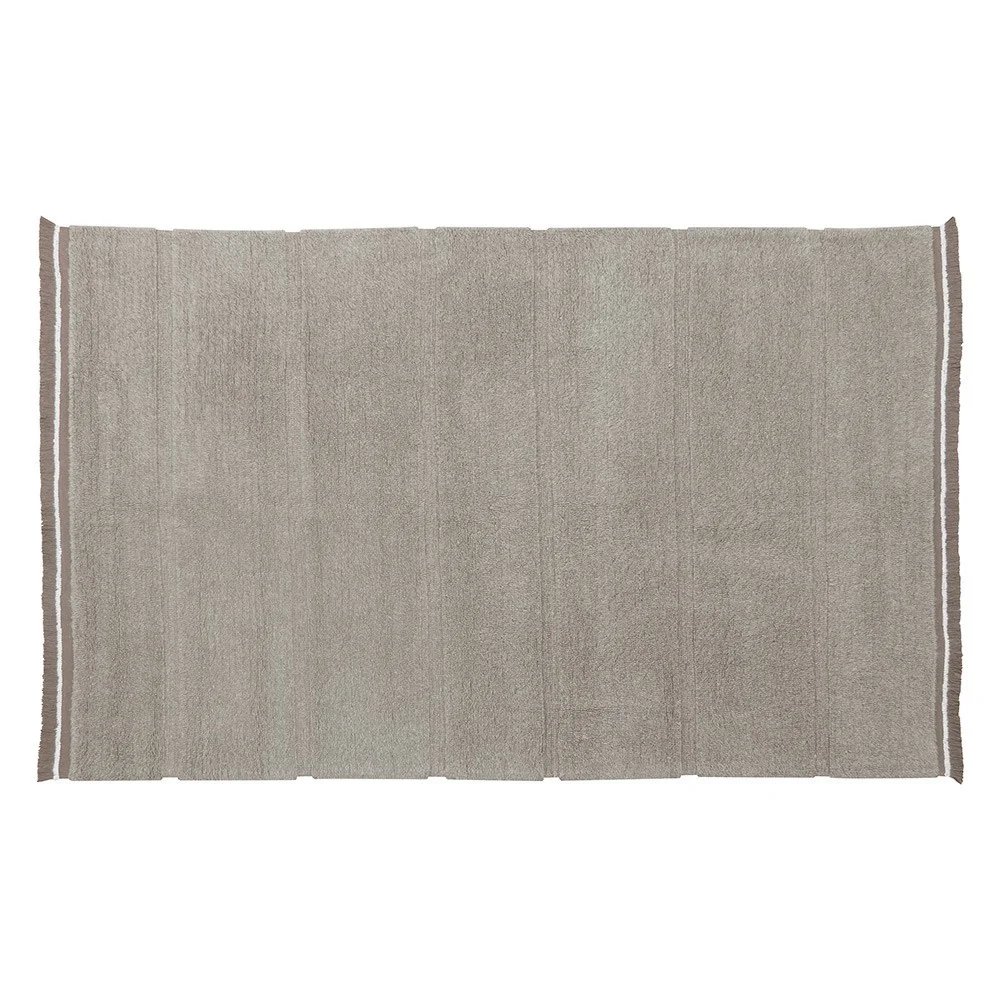 Tappeto in lana Steppe Sheep grigio XL