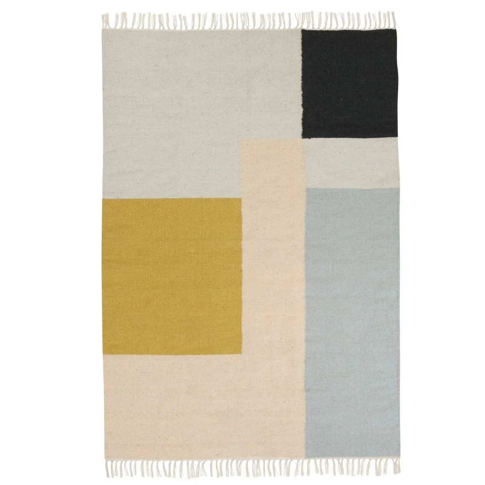 Tappeto Kelim Squares L.
