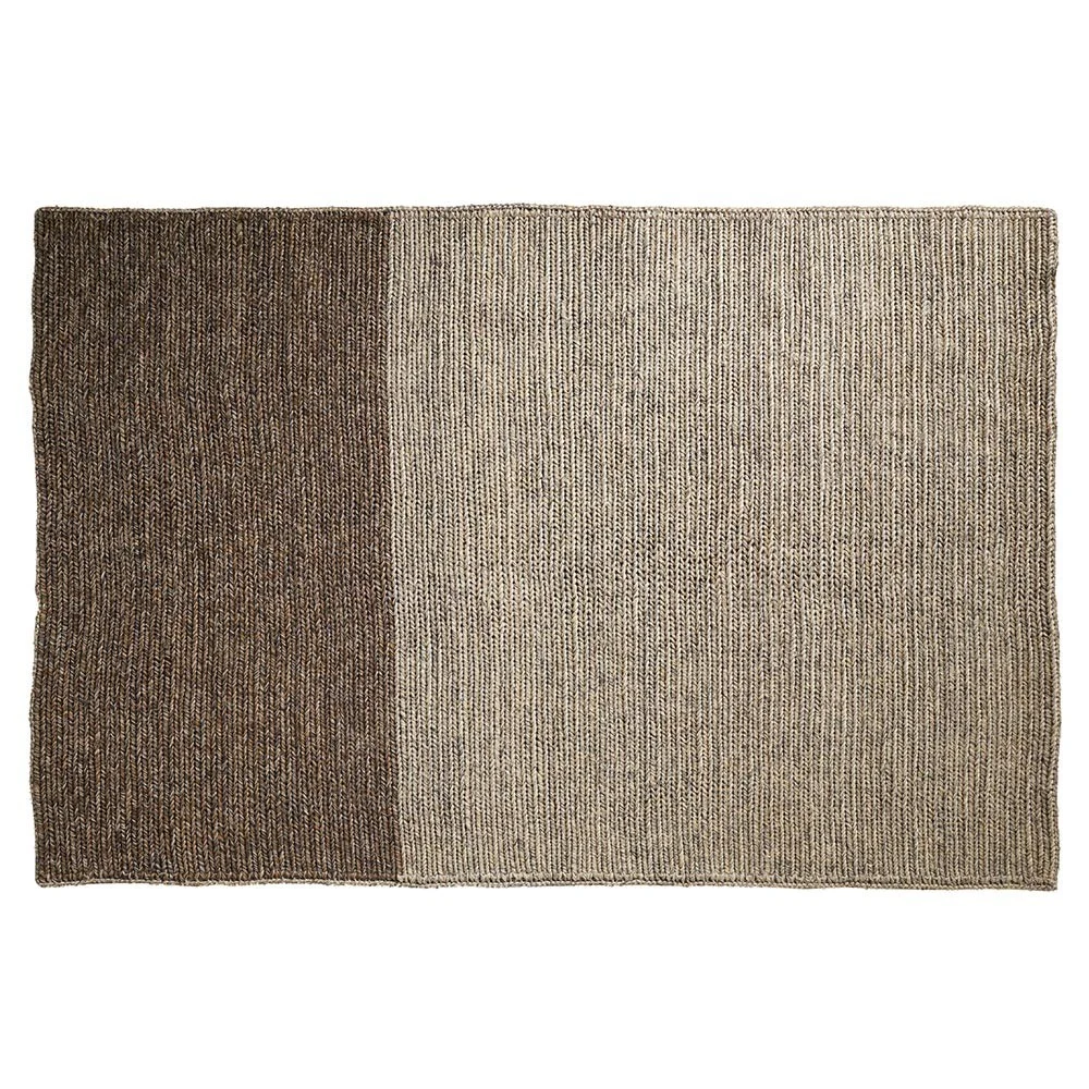Tappeto Par grigio chiaro e marrone S