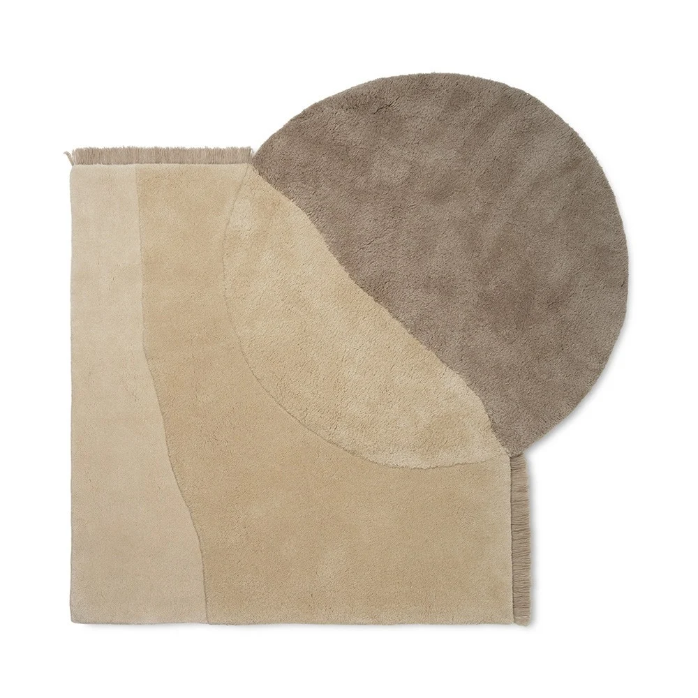 Tappeto tufted View beige