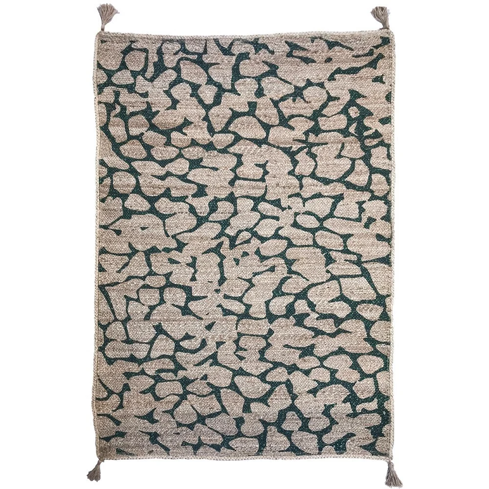 Tappeto verde sabbia