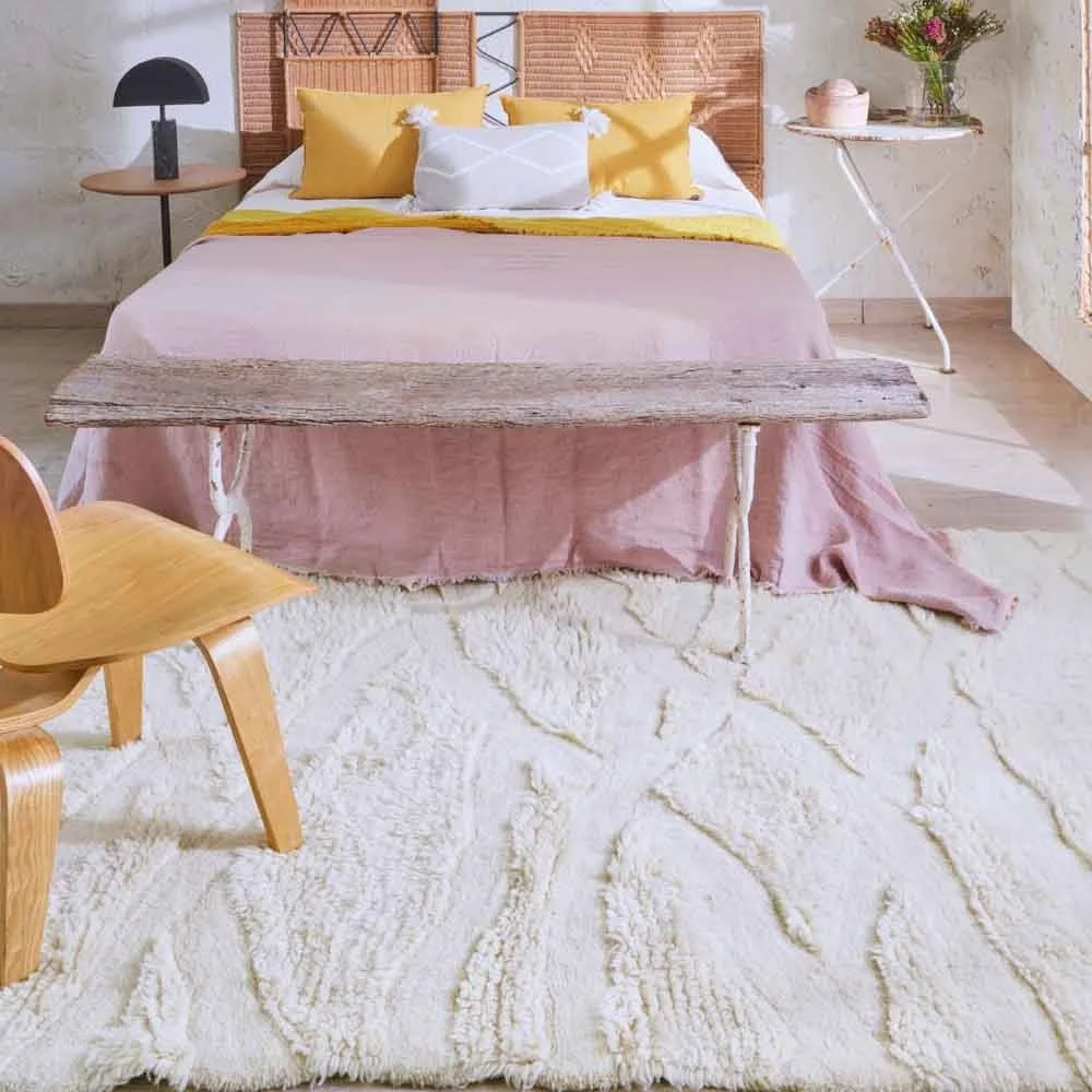 Tappeto Woolable Enkang avorio L