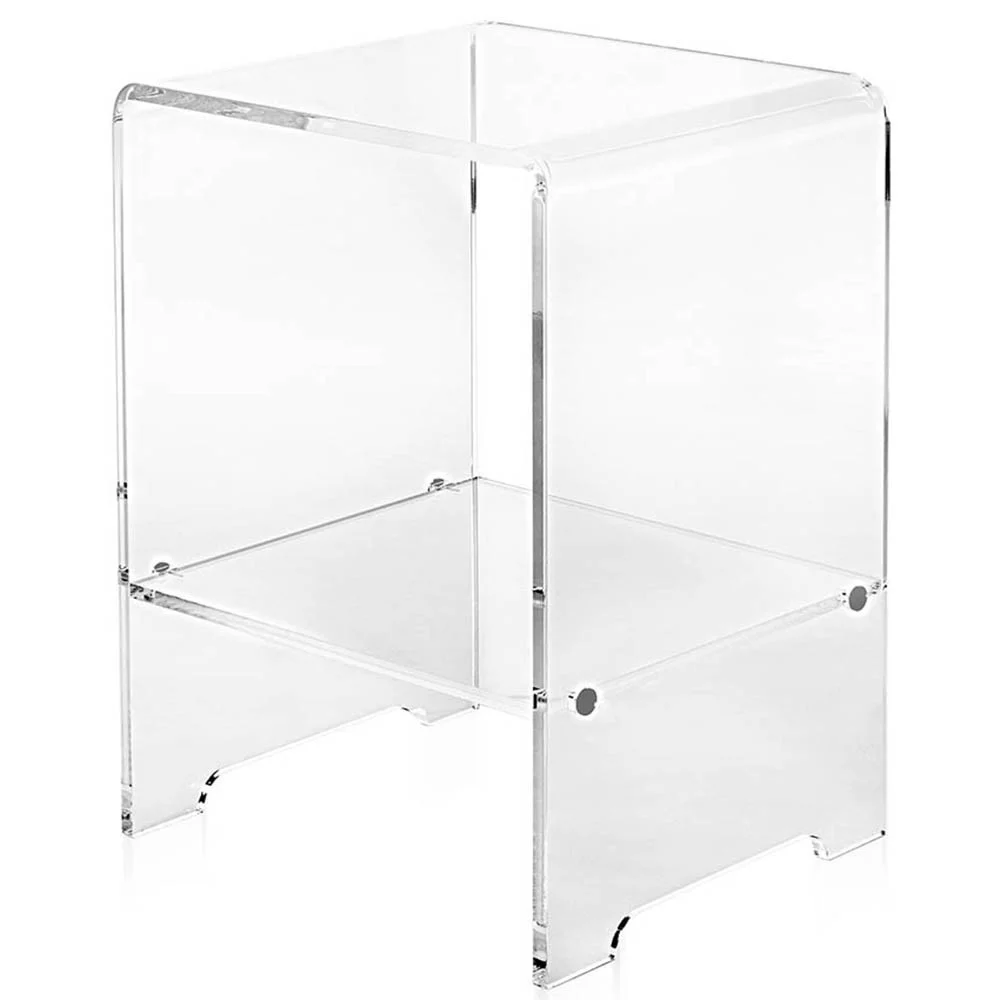 Tavolino in plexiglass Accanto di Iplex versatile e leggero disponibile in varie finiture