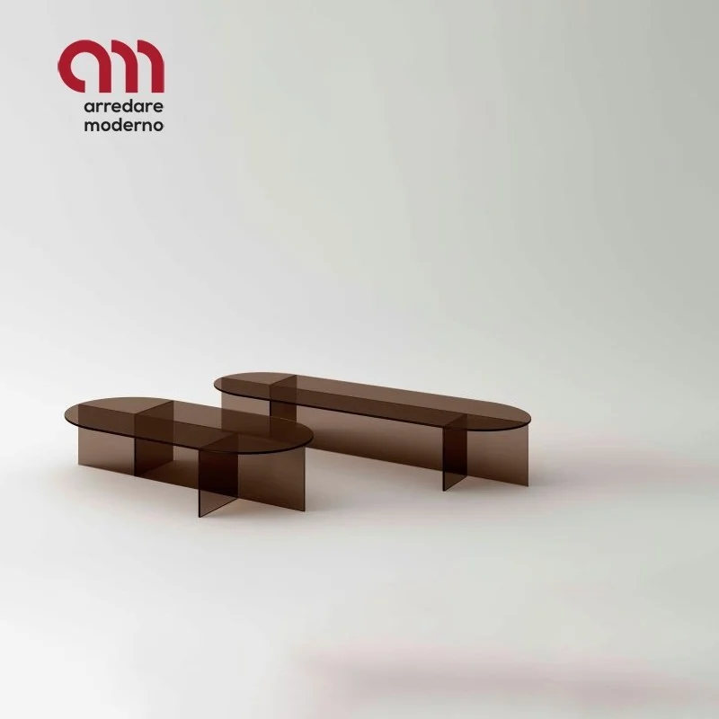 Tavolino Sestante Tonelli Design Ovale