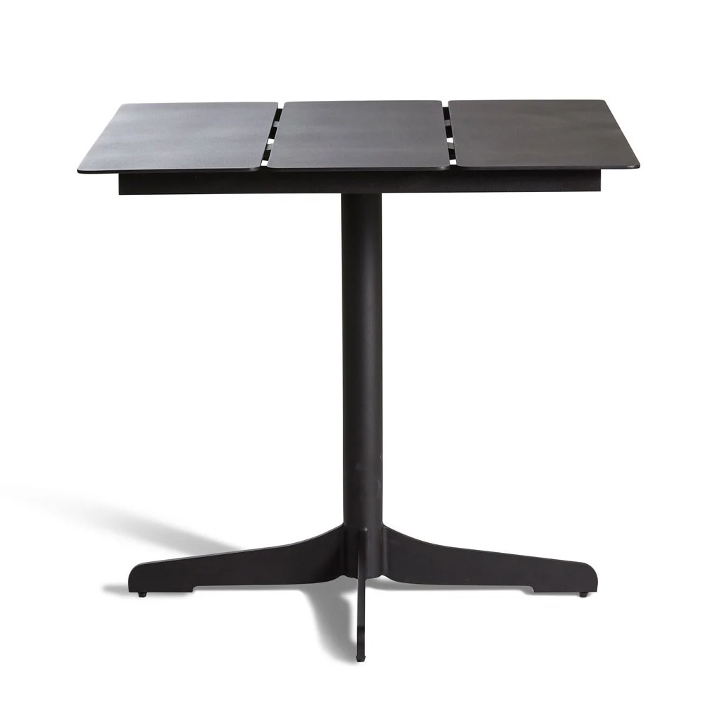 Tavolo da pranzo Ceru 80x80 cm antracite