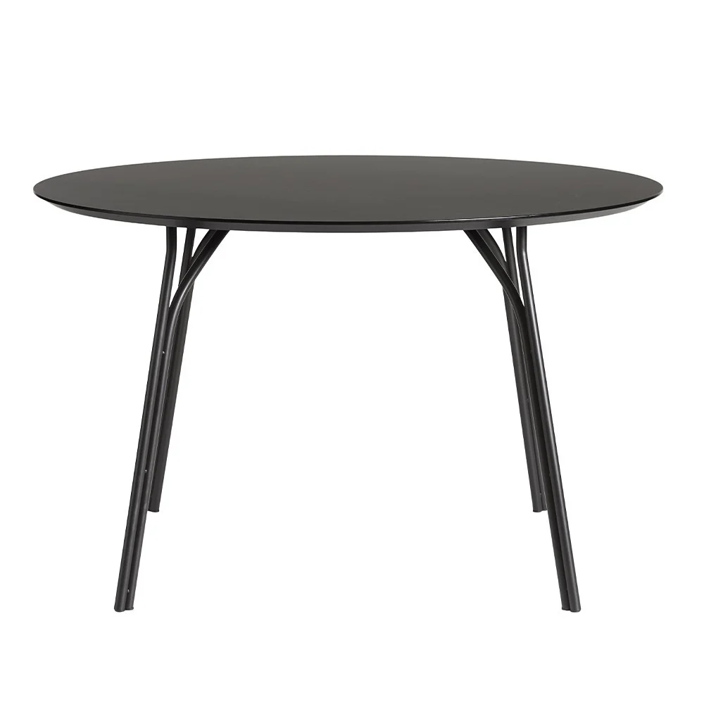 Tavolo da pranzo Tree Ø120 cm nero