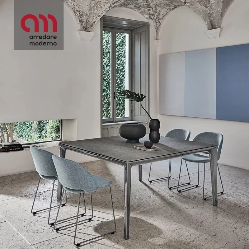Tavolo Duke Bontempi Casa Allungabile Quadrato