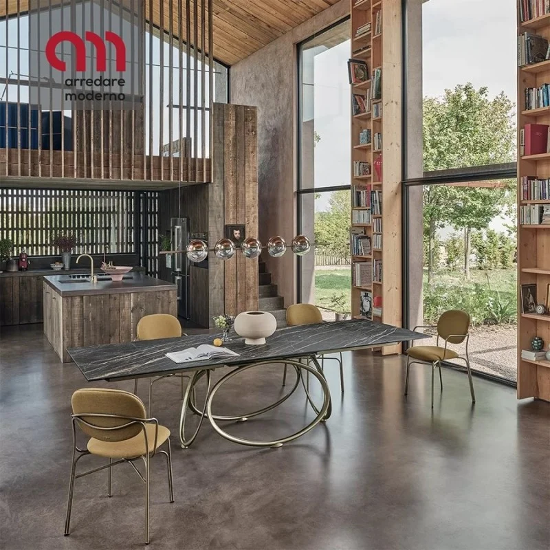 Tavolo Louis Bontempi Casa Rettangolare Allungabile