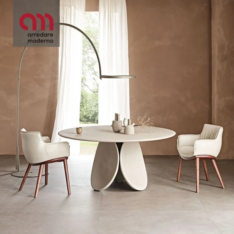 Tavolo Maxim Argile Cattelan Italia rotondo