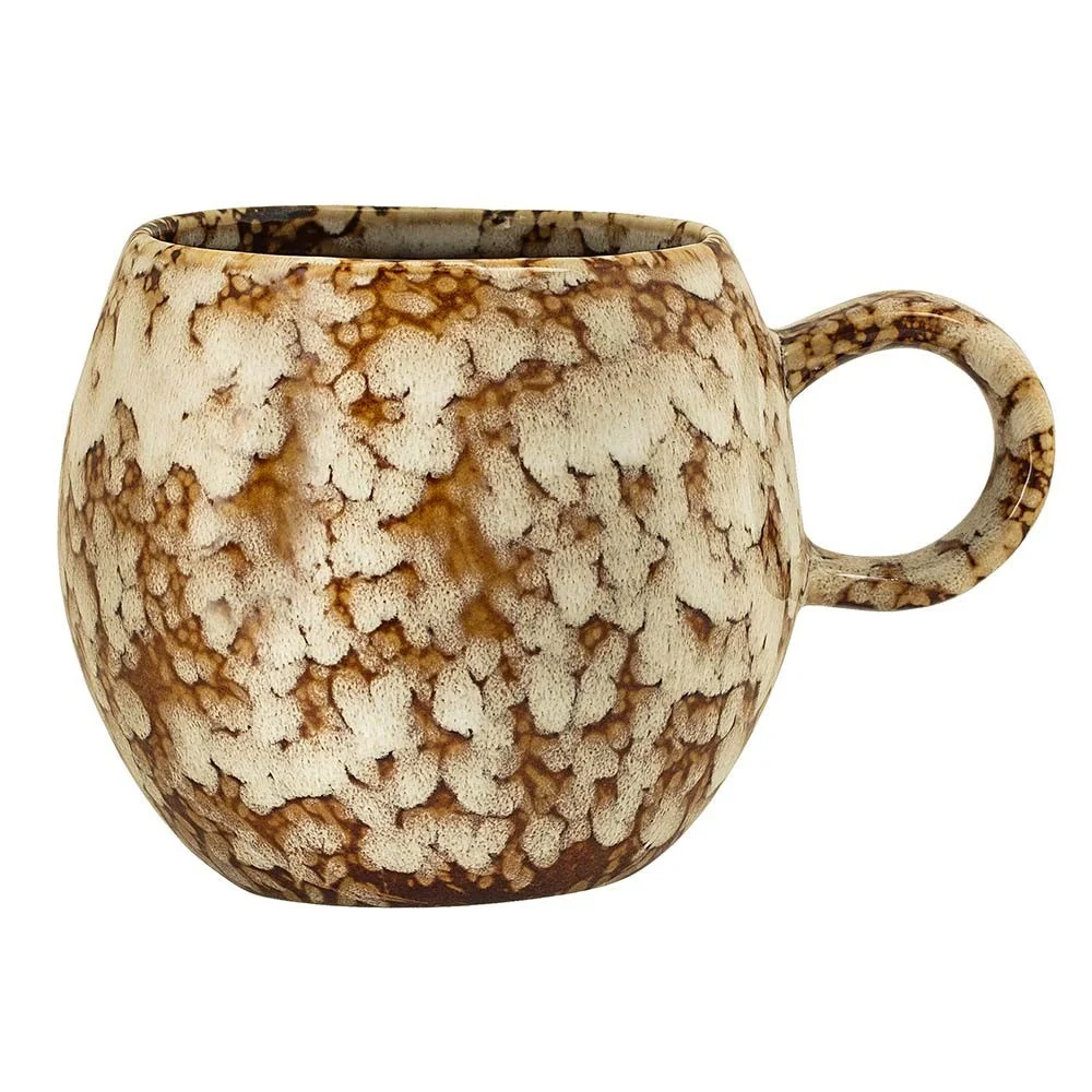 Tazza Paula marrone arenaria screziata