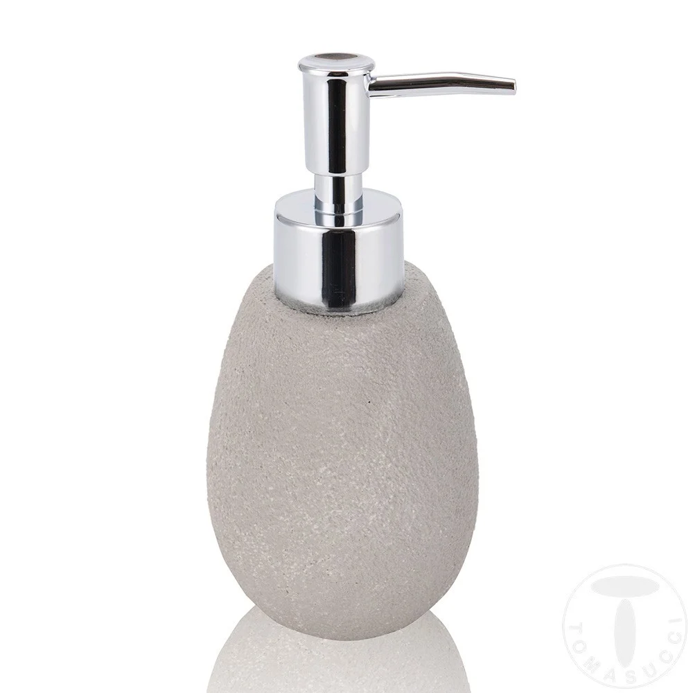 Tomasucci Cement dispenser sapone bagno da appoggio in poliresina