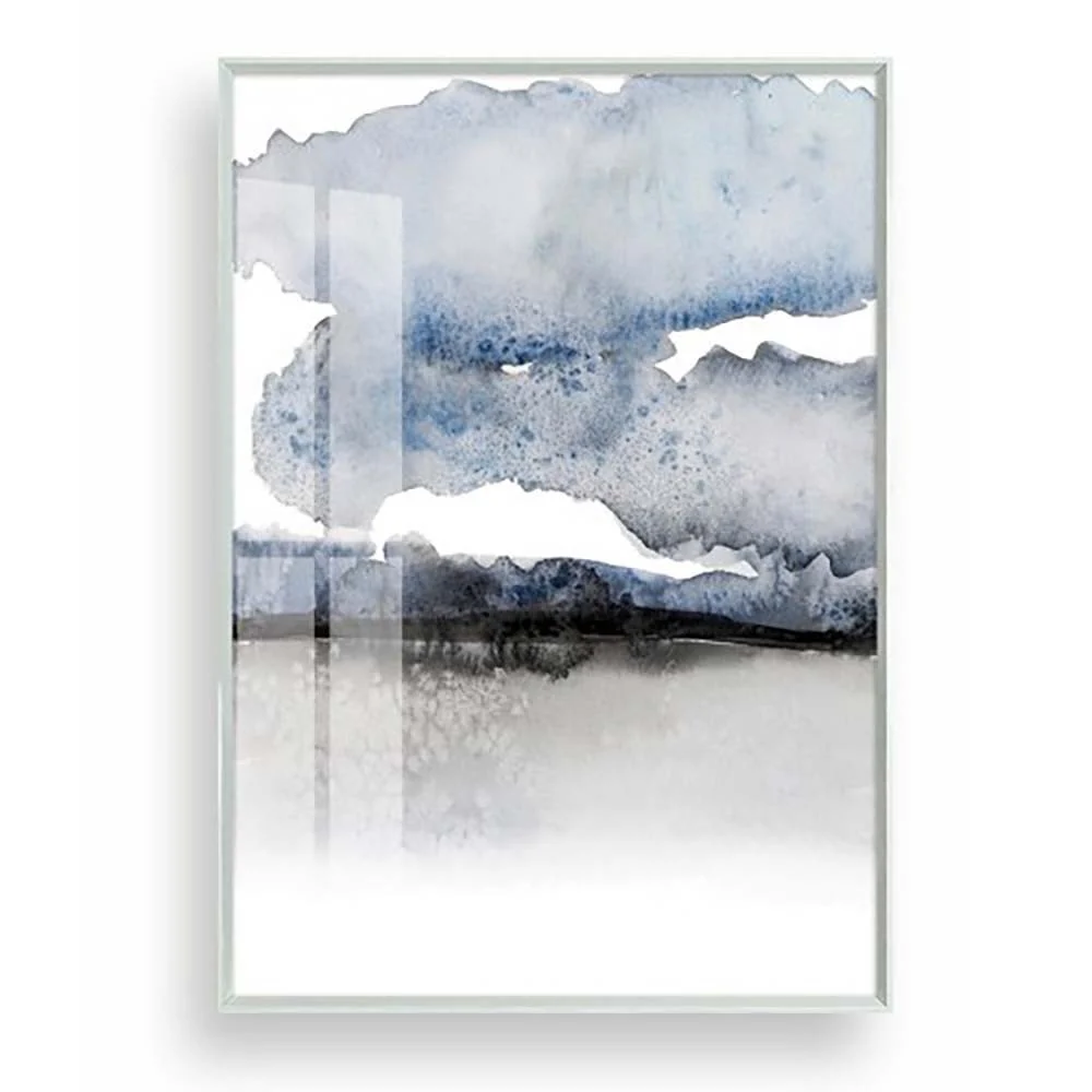 Tomasucci Watercolor Sea quadro con cornice in pvc