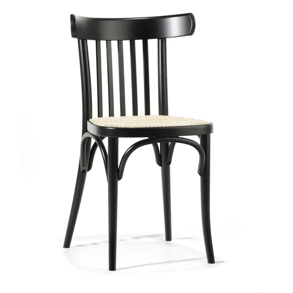 Ton 763 sedie in legno rivestite in paglia di Vienna