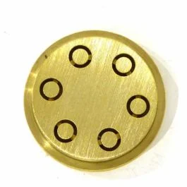 TRAFILA IN OTTONE PER MACCHERONCINI A 6FORI