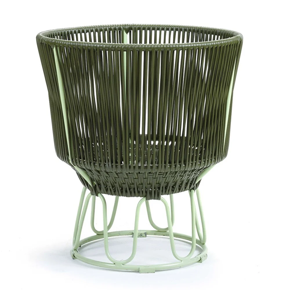 Vaso Circo 3 verde oliva e menta