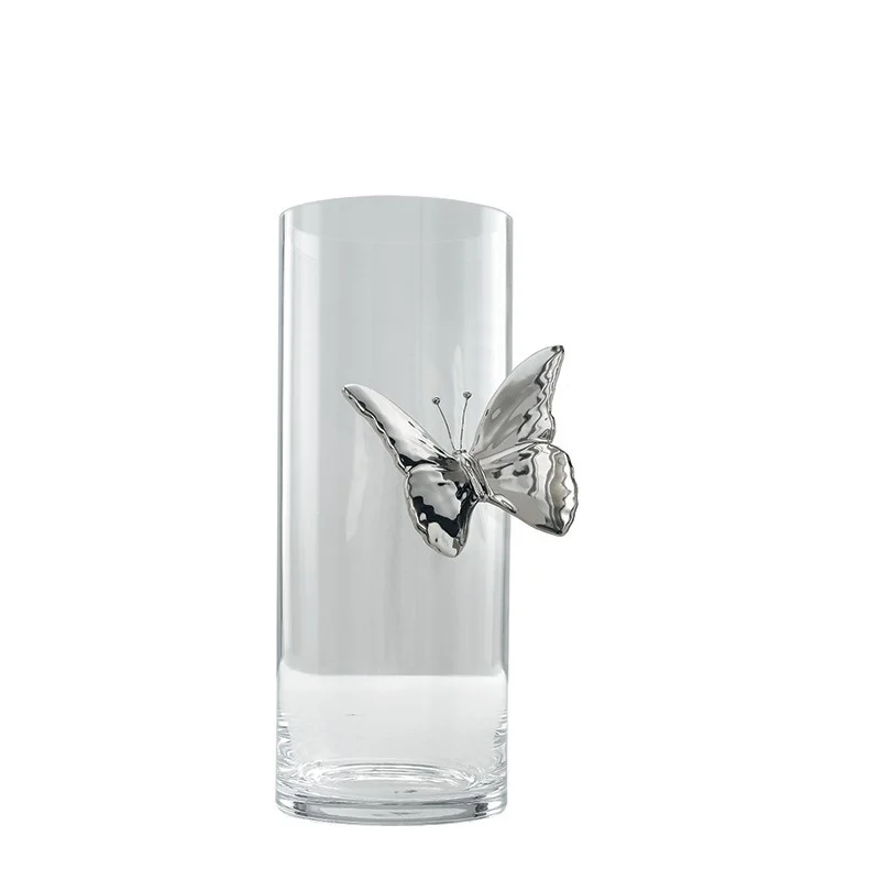 Vaso in vetro Illusion Butterfly Collection Adriani e Rossi