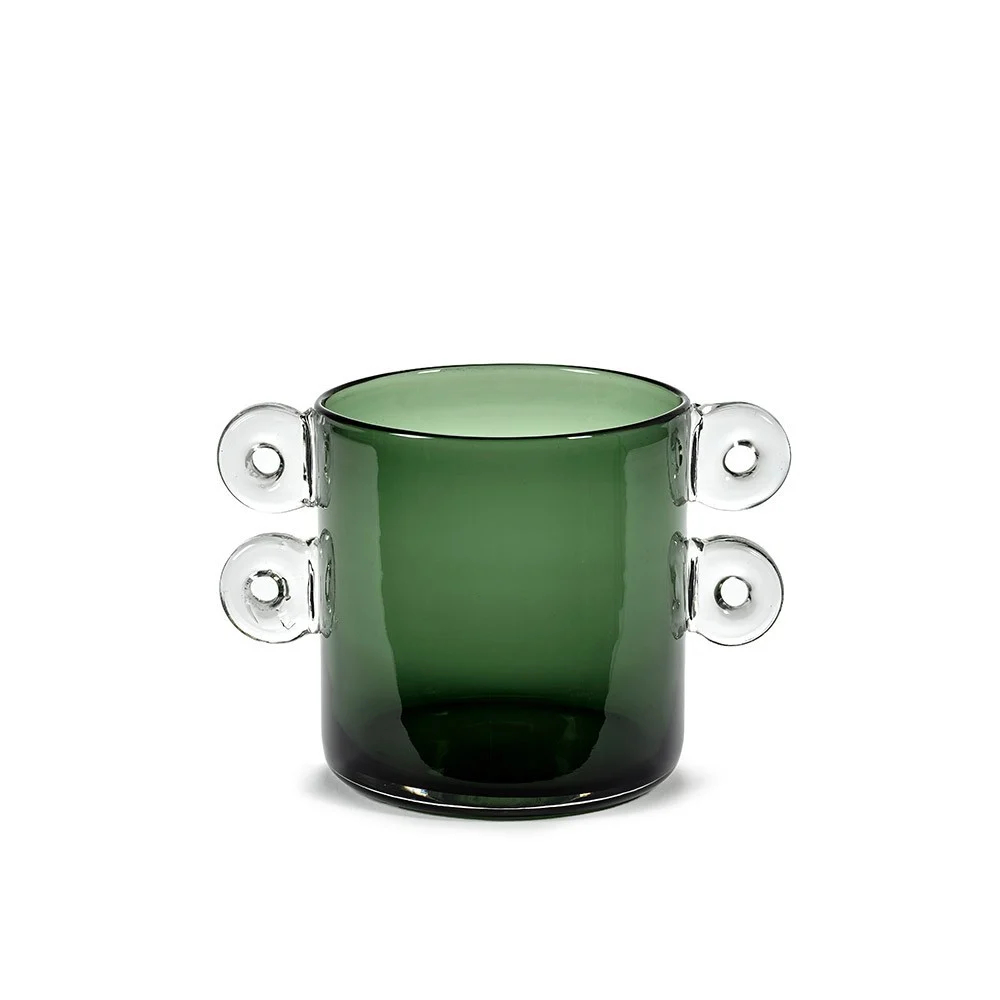 Vaso Wind & Fire verde scuro