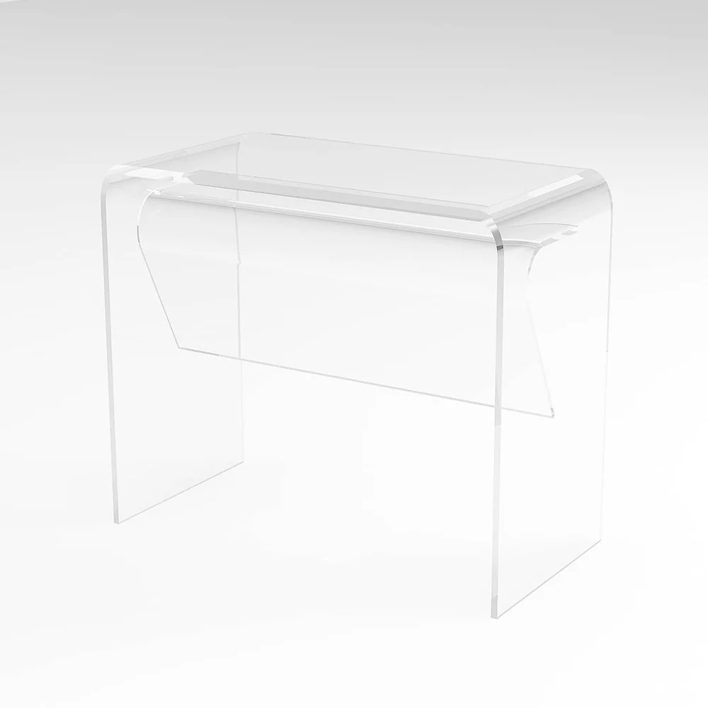 Vesta scrivania in plexiglass Leggera disponibile in 4 diverse dimensioni
