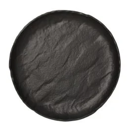 VULCANIA PIATTO ROTONDO PIANO CM33 BLACK