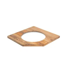 CONNECT WORKTOP IN LEGNO PER MODULO ANGOLARE