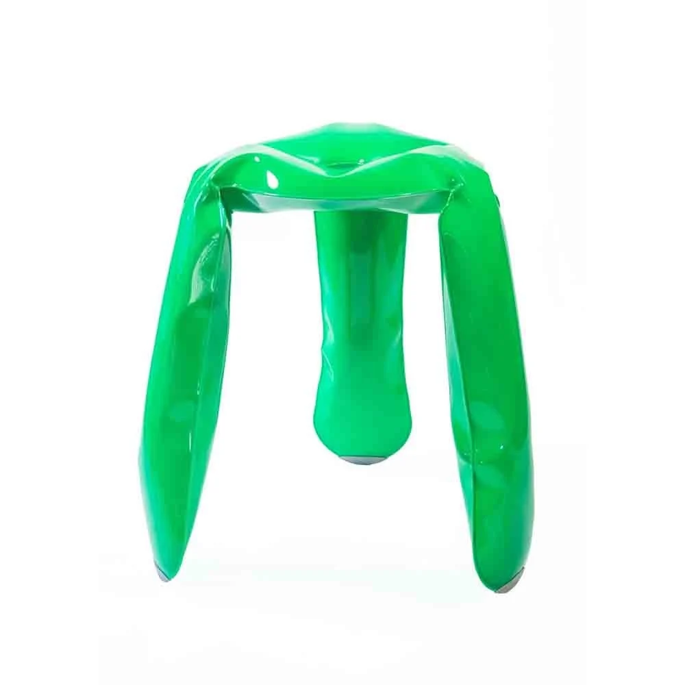 Zieta Studio Plopp Neon sgabello in alluminio in varie finiture