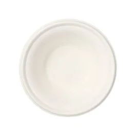 PURE PIATTO FONDO CANNA DA ZUCCHERO 380ML BIANCO 50 PZ