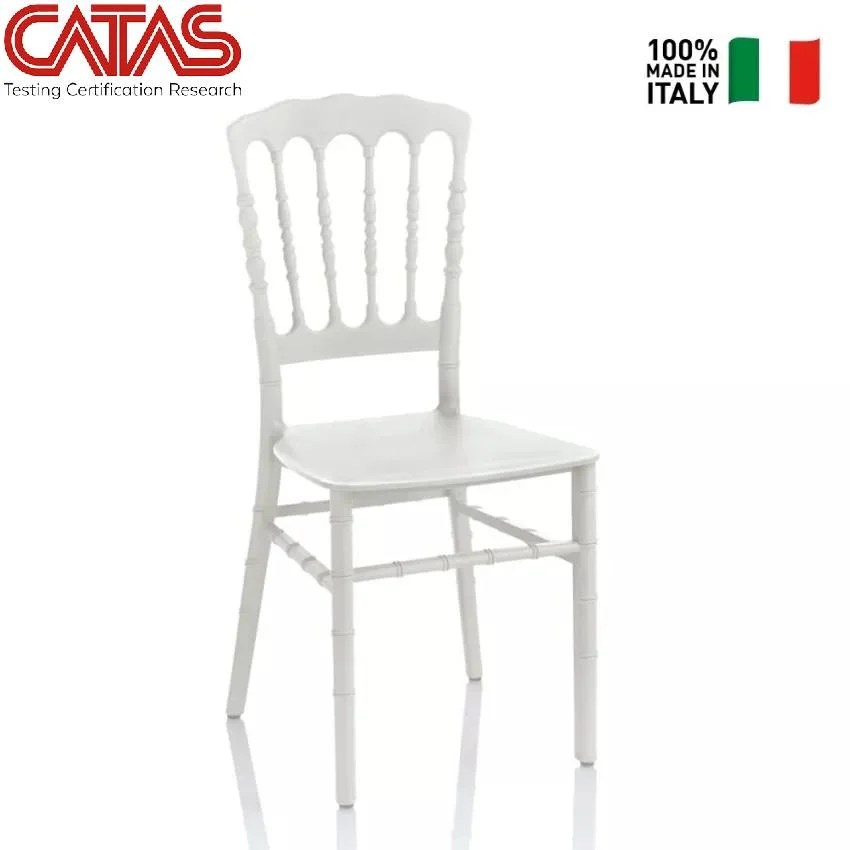 INTERNATIONAL TRADING Sedia Divina Napoleon Bianca Certificata CATAS