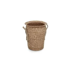 HAMIDA CESTA 2 MANICI NATURALE 35X45H CM
