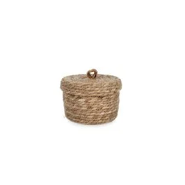 HAMIDA CESTA + COPERCHIO 21X13H CM