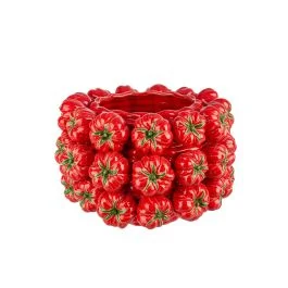GAZPACHO VASO ROSSO H 22 CM