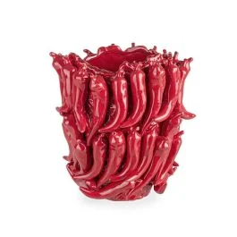 SPICY VASO ROSSO H 32 CM