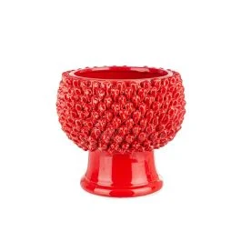 VASO PIGNA CLASSICA ROSSO H 26,5 CM