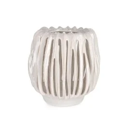 NAOKO PORTAVASO BIANCO H 22 CM