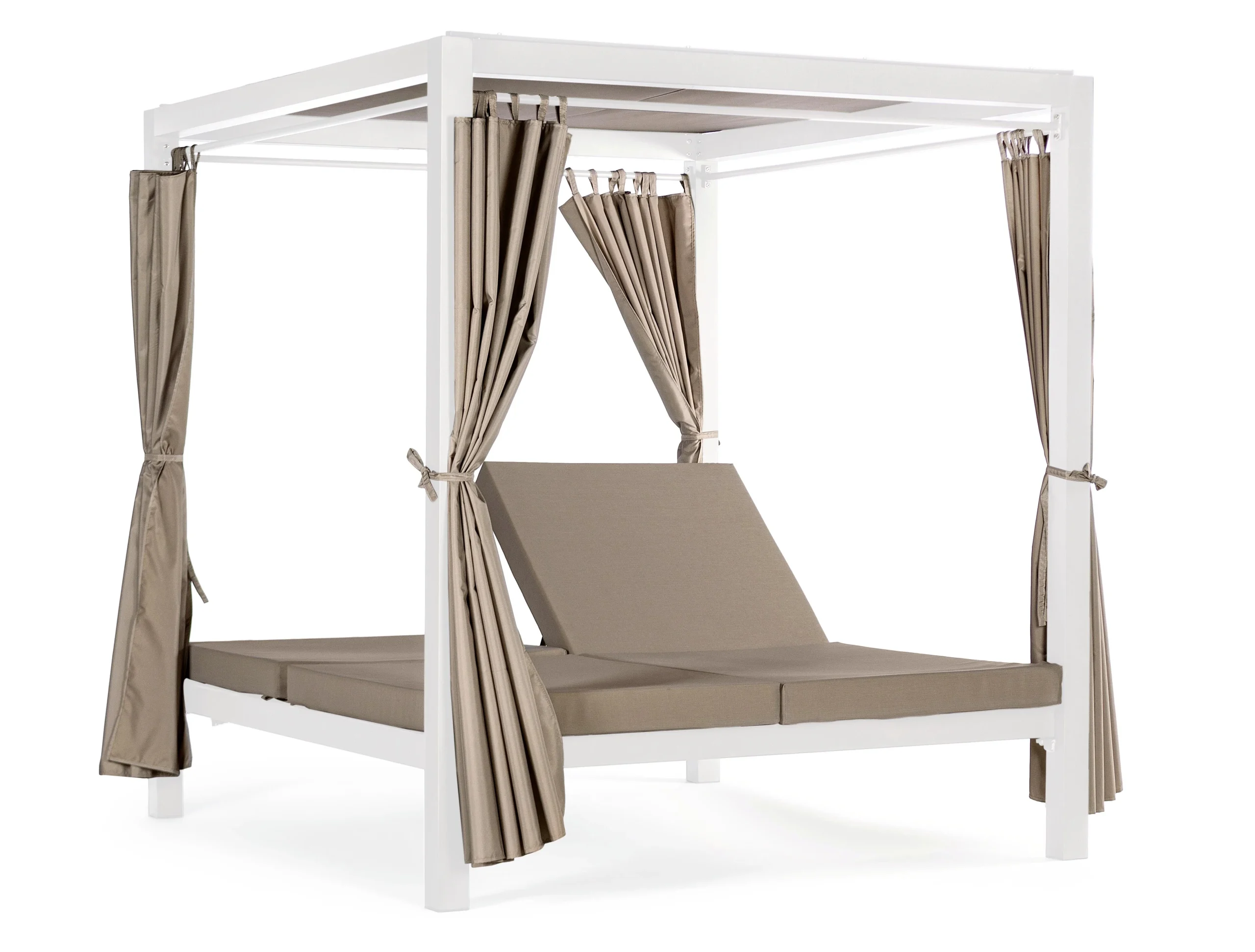 Bizzotto Daybed Dream Lettino con Tende Bianco