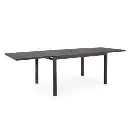 PELAGIUS TAVOLO ALLUNGABILE 135-270X90 CM GRIGIO ANTRACITE