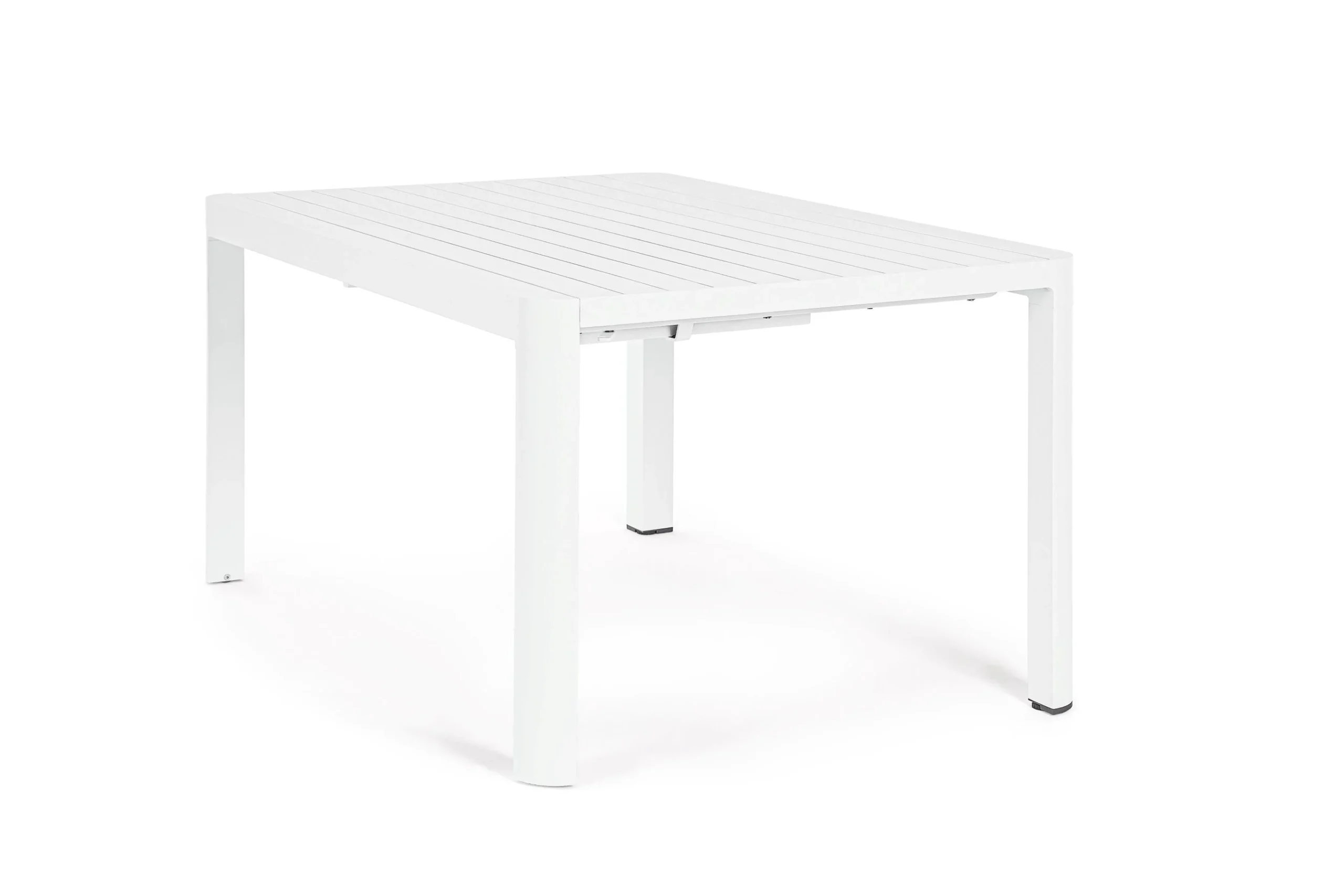 Bizzotto Tavolo Quadrato Allungabile Kiplin 149 x 97 / 149 Cm Bianco