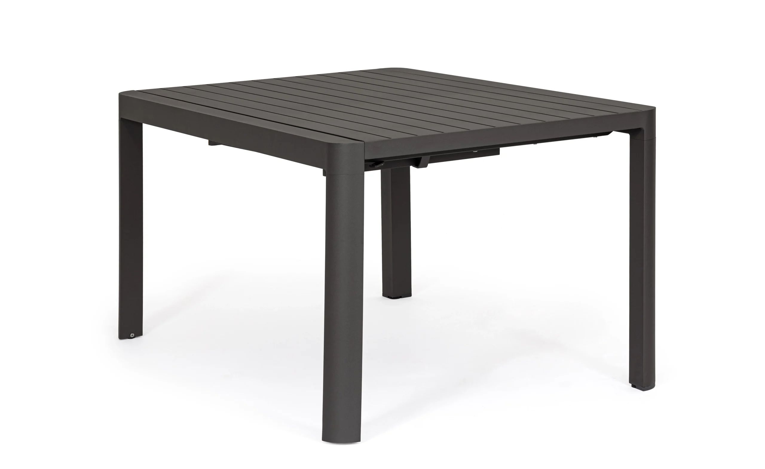 Bizzotto Tavolo Quadrato Allungabile Kiplin 149 x 97 / 149 Cm Antracite