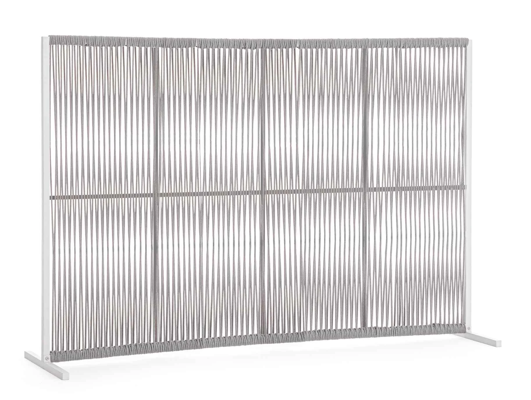 Bizzotto Paravento Paxson 180 x 120 Cm Bianco Grigio