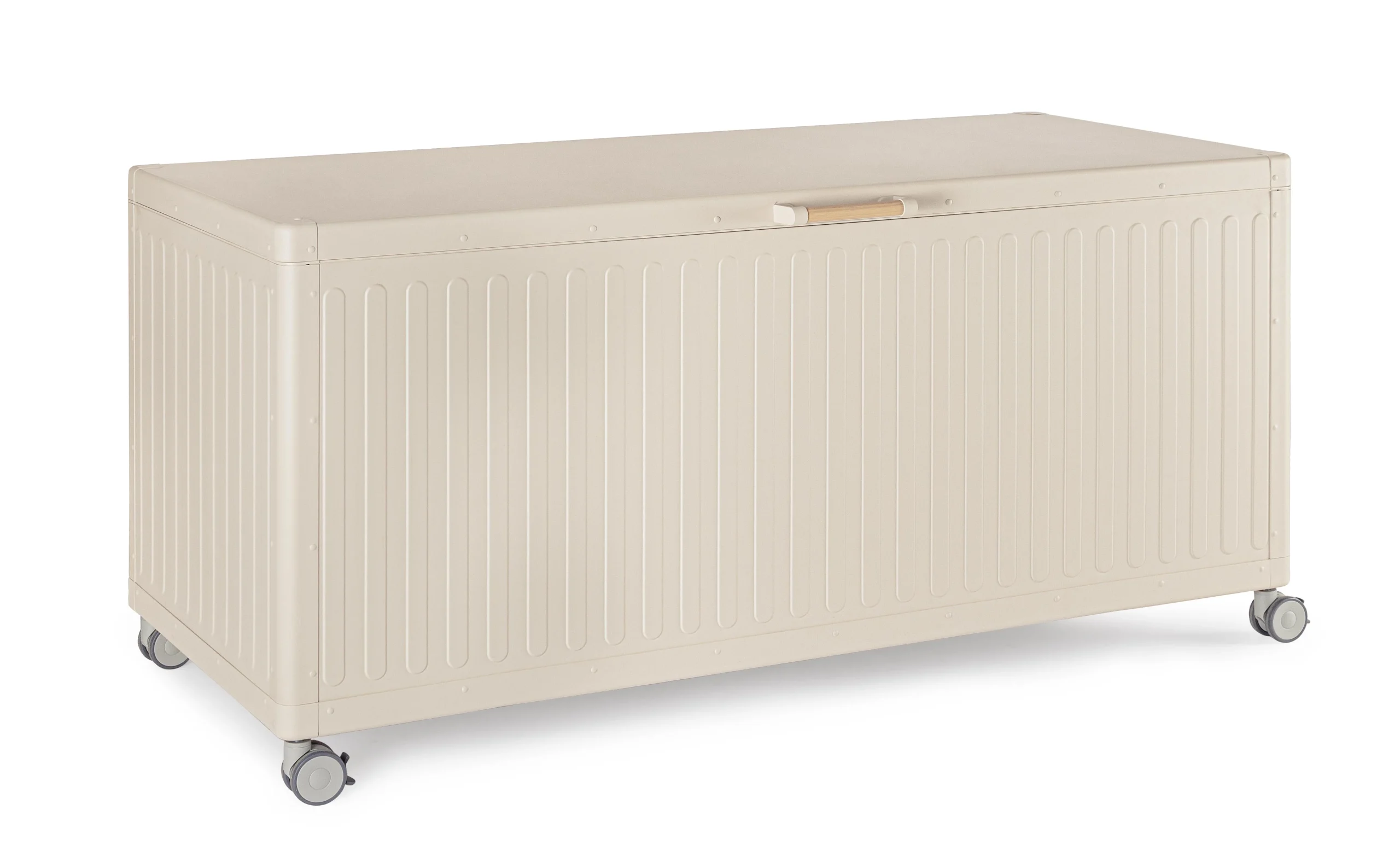 Bizzotto Ocean Baule da Esterno Seta Alluminio Acciaio 164 cm