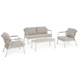 MIRAVET SALOTTO CON CUSCINI KHAKI SET 4 PZ WALL