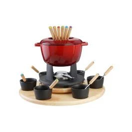 SERVIZIO FONDUTA IN GHISA 24 PZ 070323