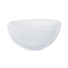 CESTINO DOPPIO FILO BIANCO 29X15 CM