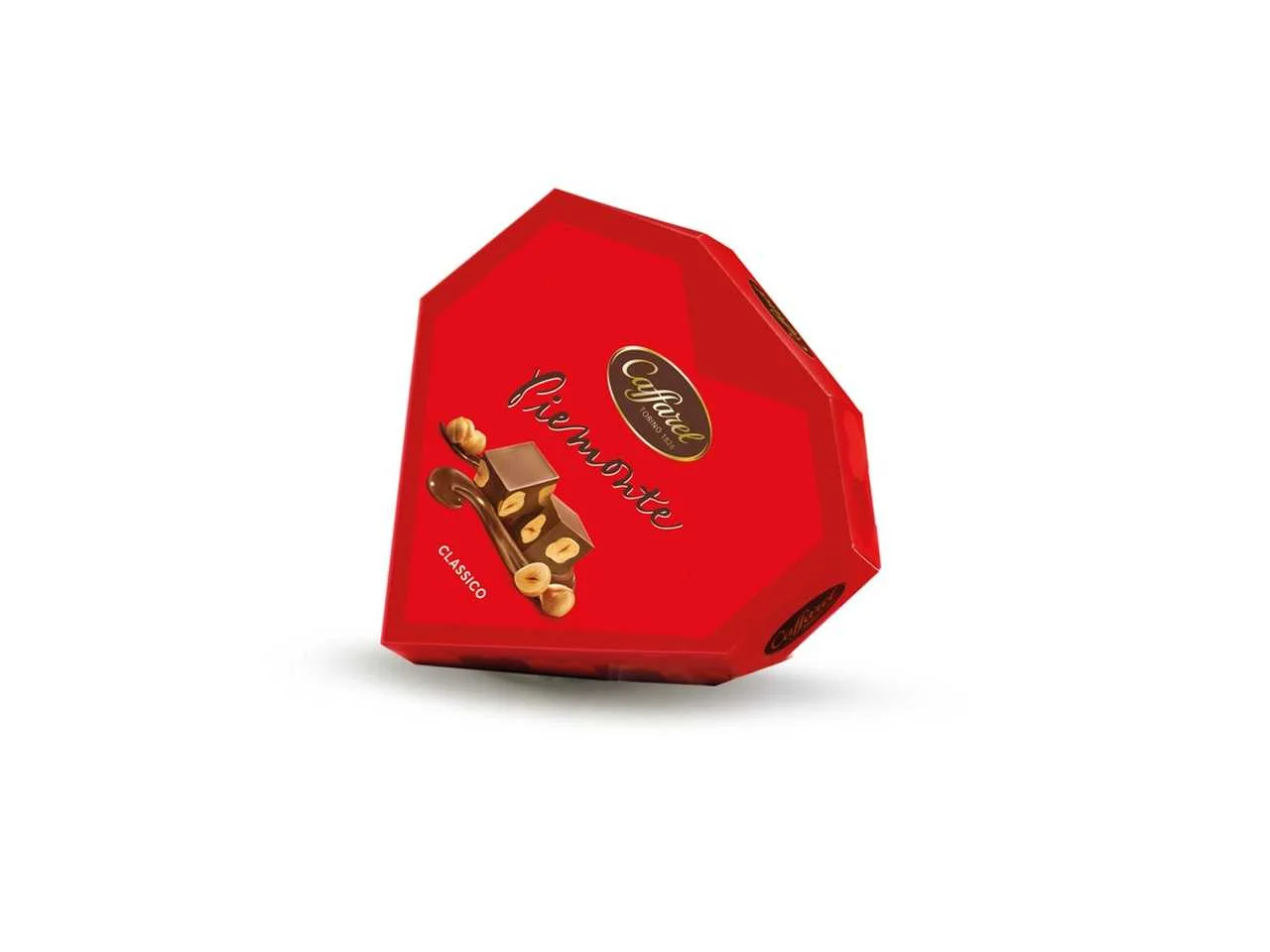 Caffarel Scatola Cuore Praline Piemonte 150 Gr