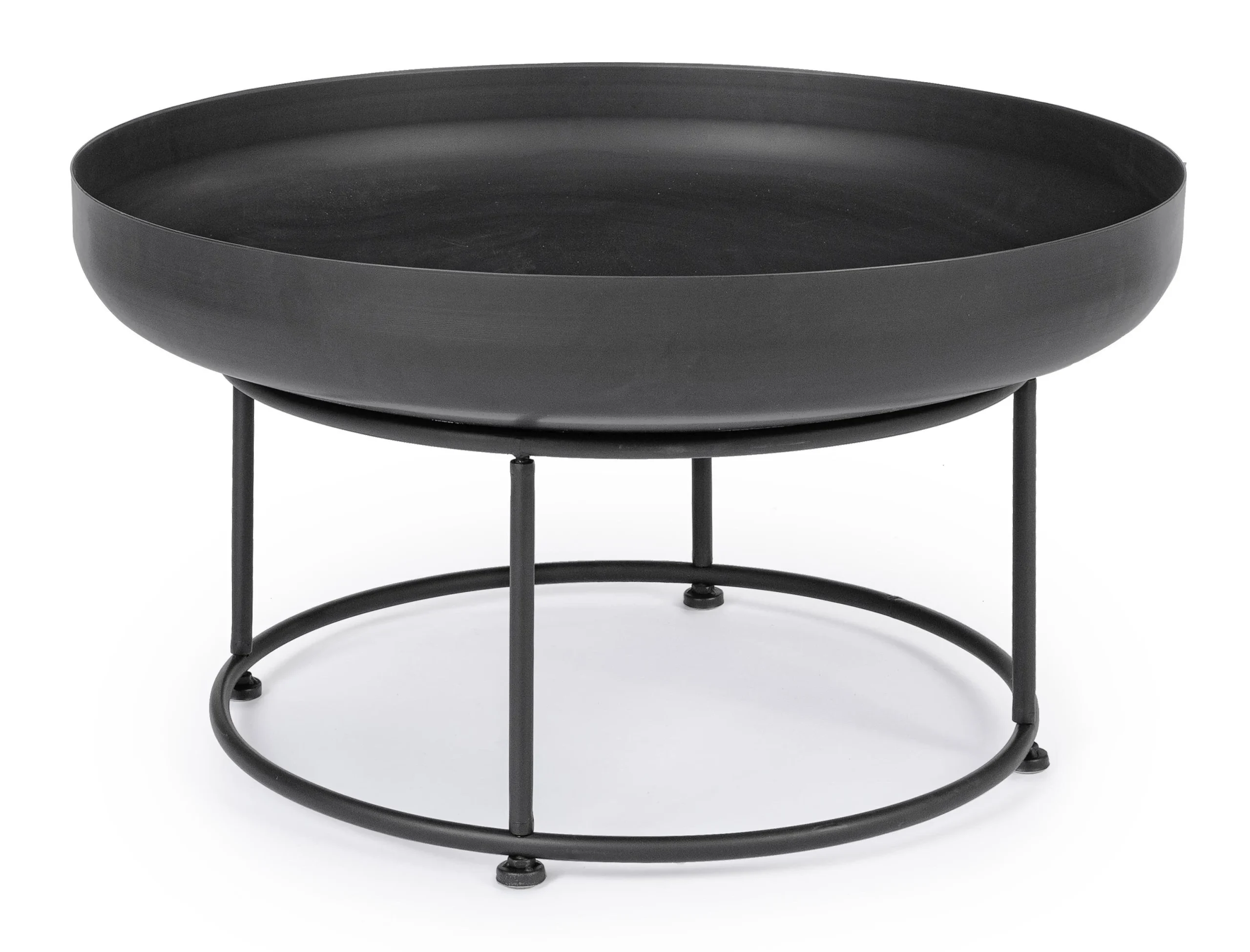 Bizzotto Braciere Efesto D 80 Cm H 44 Cm Nero