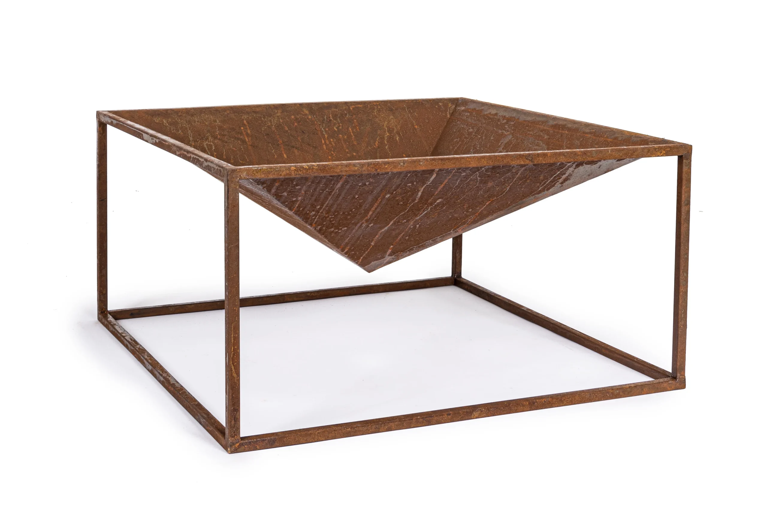 Bizzotto Braciere Illinois H 31 Cm L 60 Cm L 60 Cm Effetto Ruggine