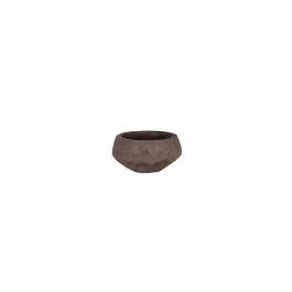 MINH PORTA VASO TERRACOTTA SCURA 22X12H CM