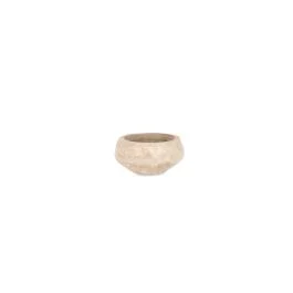 MINH PORTA VASO TERRACOTTA CHIARA 22X12H CM