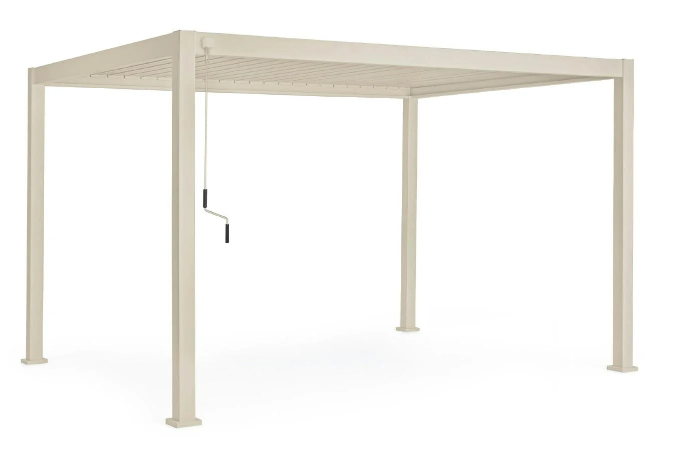 Bizzotto Ocean Pergola Bioclimatica Seta Alluminio 3×4 m