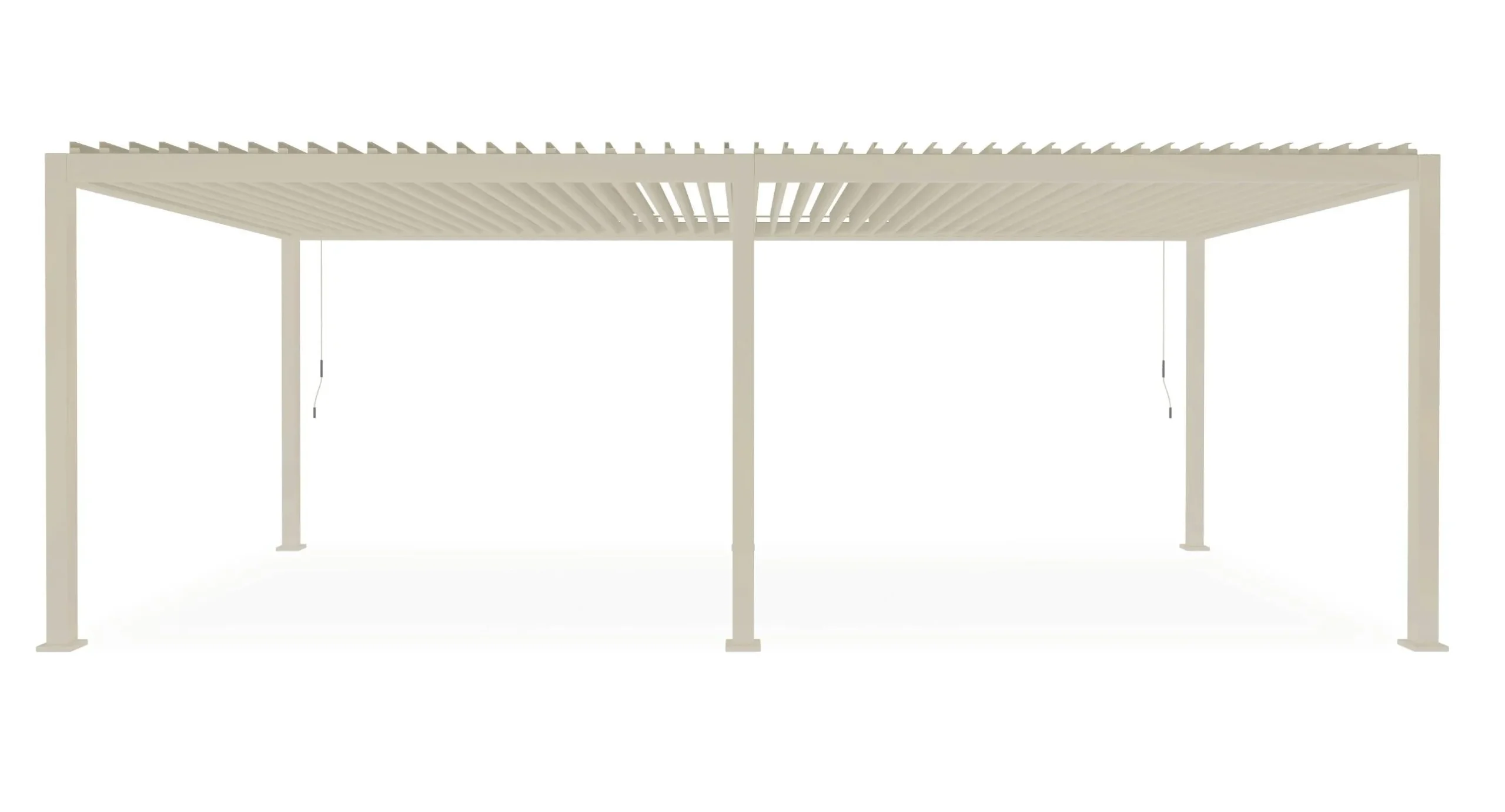 Bizzotto Ocean Pergola Bioclimatica Seta Alluminio 360×720 cm
