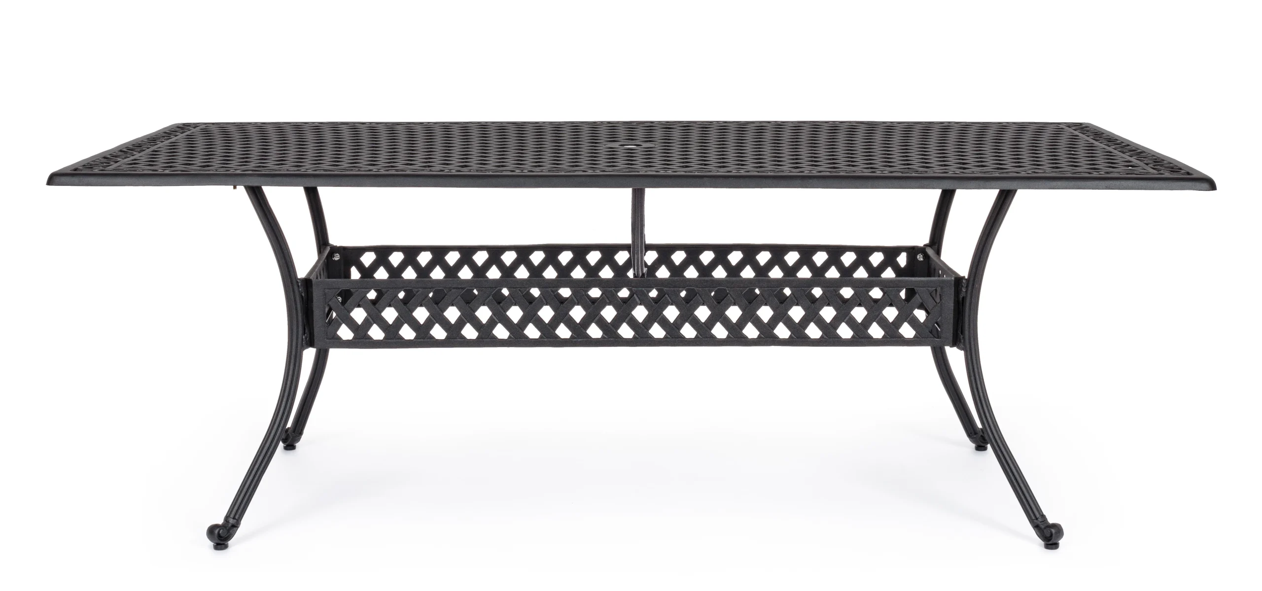 Bizzotto Tavolo Ivrea Rettangolare 213 x 107 Cm Antracite
